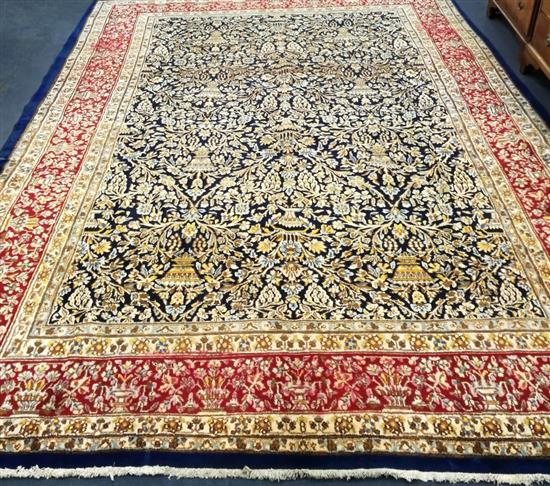 A Kirman carpet 390 x 280cm